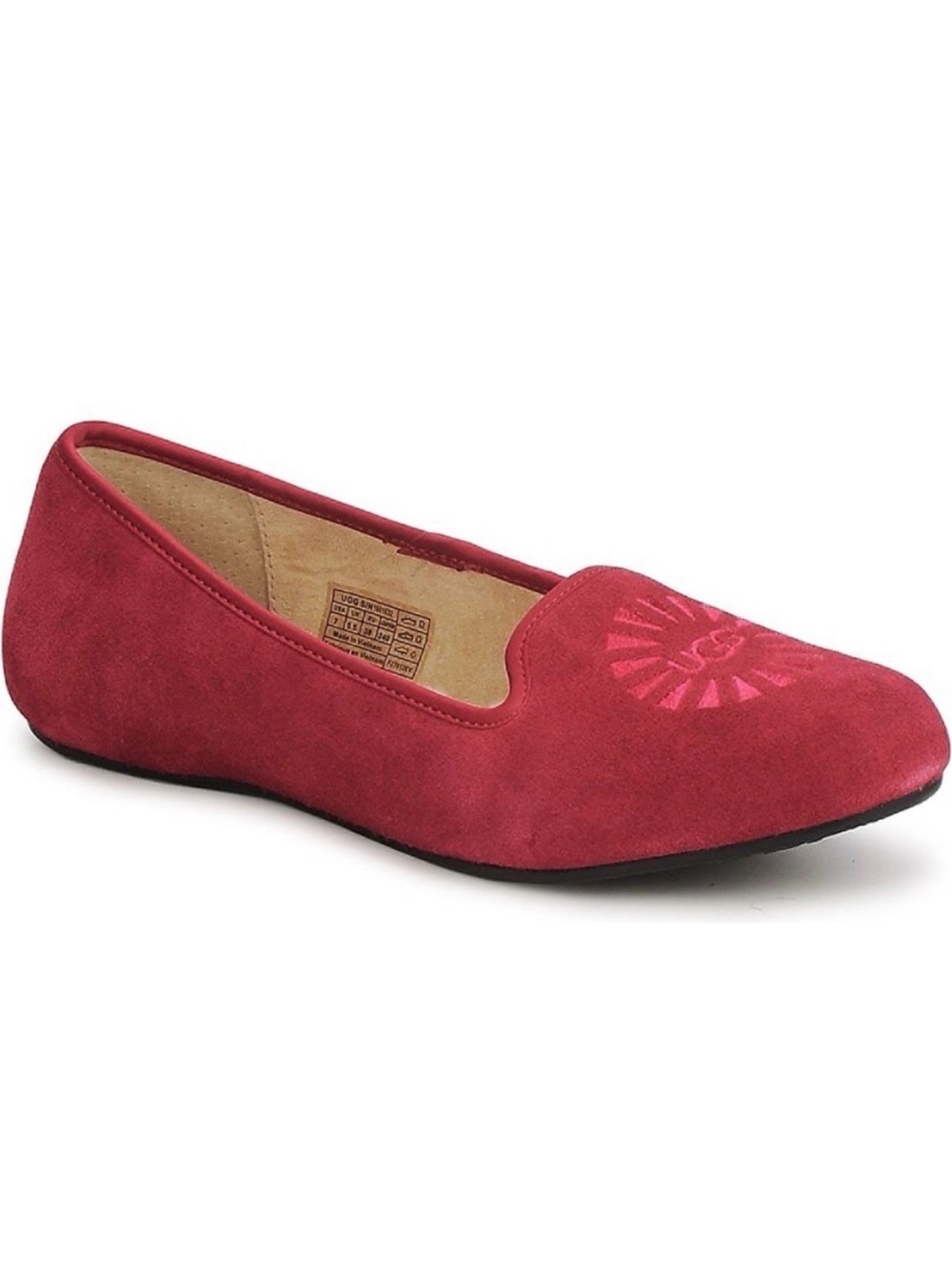 UGG  Women’s Alloway Flat Crismon Size 8